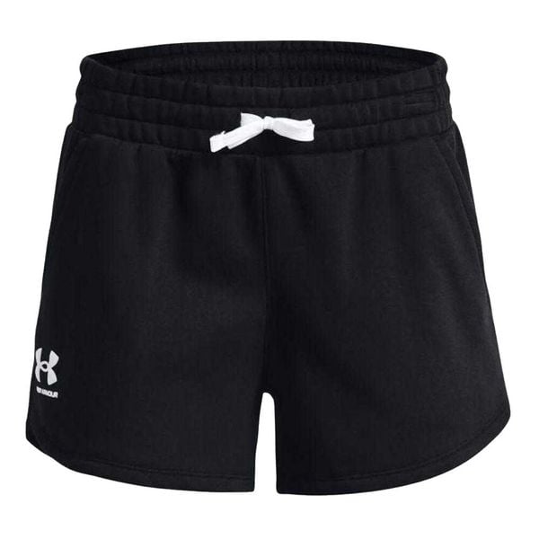 Shorty Damskie Polar Rival. Czarne bluzy z polaru Under Armour, bez wzorów, z polaru, sportowe. Za 169.99 zł.