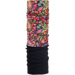 Komin wielofunkcyjny sportowy dla dorosłych Viking Polartec Outside. Czarne szaliki i kominy Viking, bez wzorów, sportowe. Za 46.92 zł.