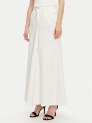 Guess Spódnica ołówkowa W5GD95 D5N92 Biały Regular Fit. Białe spódnice Guess, z aplikacjami, z bawełny, ołówkowe. Za 469.99 zł.