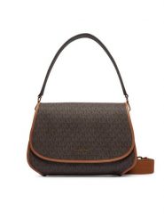 MICHAEL Michael Kors Torebka 30T6AX3M2B Brązowy. Brązowe torebki klasyczne MICHAEL Michael Kors, bez wzorów, ze skóry, bez dodatków. Za 1,469.00 zł.