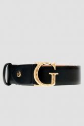 GUESS Czarny damski pasek Adj & Not Rev H30, Rozmiar S. Czarne paski Guess, z aplikacjami, eleganckie. W wyprzedaży za 209.99 zł.
