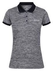 Regatta Funkcyjna koszulka polo "Remex II" w kolorze antracytowym rozmiar: 46. Czarne t-shirty sportowe Regatta, bez wzorów, z materiału, bez ramiączek, outdoorowe. Za 33.95 zł.