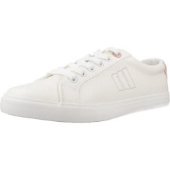 Buty MTNG 60615M Biały. Białe trekkingi mtng, bez wzorów, z syntetyku, bez zapięcia, trekkingowe. Za 135.99 zł.