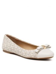 MICHAEL Michael Kors Baleriny Andrea Ballet 40R3ANFP1B Écru. Baleriny MICHAEL Michael Kors, bez wzorów, ze skóry, bez obcasa, bez zapięcia. Za 379.99 zł.