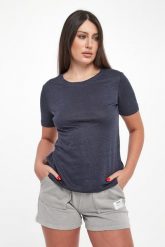 T-shirt damski lniany Lane ECOALF. T-shirty Ecoalf, xs, bez wzorów, ze lnu, bez kołnierzyka, bez ramiączek. Za 259.00 zł.