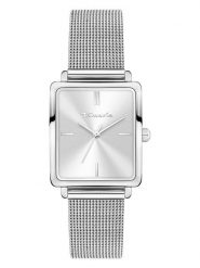 Tamaris Zegarek kwarcowy w kolorze srebrno-białym rozmiar: onesize. Szare, analogowe zegarki Tamaris, ze stali. Za 152.99 zł.