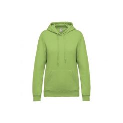 Bluza damska z kapturem Kariban. Zielone bluzy z kapturem KARIBAN, m, bez wzorów, z bawełny, z kapturem. Za 181.00 zł.