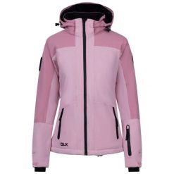 Dlx Erica - Damska kurtka narciarska Dlx Goździk. Czerwone kurtki narciarskie DLX, bez wzorów, z puchu, bez kaptura, narciarskie. Za 916.99 zł.