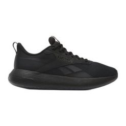 Buty Reebok Dmx Comfort unisex sneakersy 100034134 czarne. Czarne buty treningowe bez wzorów, z dzianiny, bez zapięcia. Za 496.59 zł.