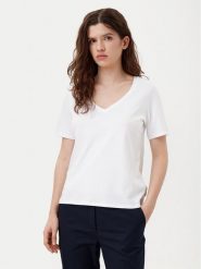Marc O'Polo T-Shirt B01207251331 Biały Regular Fit. Białe t-shirty Marc O'Polo, m, bez wzorów, z bawełny, bez kołnierzyka, bez ramiączek. Za 109.99 zł.