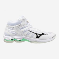 Buty do siatkówki damskie Mizuno Wave Voltage 2 Mid. Buty treningowe Mizuno, bez wzorów, z materiału, bez zapięcia, do siatkówki, mizuno wave. Za 379.99 zł.