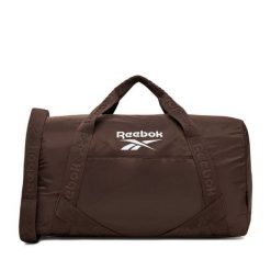 Torba Reebok. Brązowe torby sportowe Reebok, bez wzorów. Za 129.99 zł.