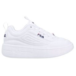 Buty Fila Superbubble FFW0536.10004 białe. Białe buty treningowe bez wzorów, z materiału, bez zapięcia. Za 372.22 zł.