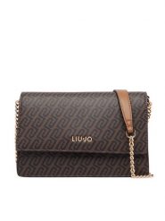 Liu Jo Torebka AF6210 E1137 Brązowy. Brązowe kopertówki Liu Jo, bez wzorów, ze skóry, wizytowe, bez dodatków. Za 599.99 zł.