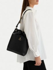 Beverly Hills Polo Club Torebka CEO-BHPC-C-020-09 Czarny. Czarne torebki klasyczne Beverly Hills Polo Club, bez wzorów, z materiału, bez dodatków. Za 219.99 zł.