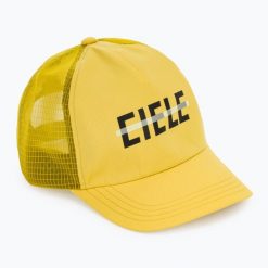 Czapka z daszkiem Ciele Athletics TRLCapSC Comp CapitalCross. Żółte czapki z daszkiem CIELE ATHLETICS, bez wzorów, sportowe. Za 169.99 zł.