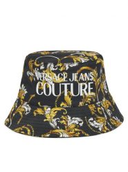 Versace Jeans Couture Kapelusz 78VAZK06 Czarny. Czarne kapelusze Versace Jeans Couture, bez wzorów, z bawełny. Za 319.99 zł.