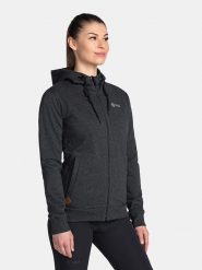 Kilpi Bluza "Bery" w kolorze antracytowym rozmiar: 42. Czarne bluzy Kilpi, z aplikacjami, z bawełny, bez ramiączek, bez kaptura. Za 208.99 zł.
