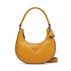 Torebka Guess. Żółte torebki klasyczne Guess, z aplikacjami, klasyczne, bez dodatków. Za 399.99 zł.