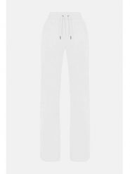 Juicy Couture Spodnie dresowe w kolorze białym rozmiar: L. Białe spodnie dresowe Juicy Couture, bez wzorów, z dresówki. Za 217.99 zł.