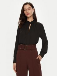 Rinascimento Body CFC0121940003 Czarny Regular Fit. Czarne body i gorsety Rinascimento, bez wzorów, z syntetyku, bez ramiączek. Za 379.99 zł.