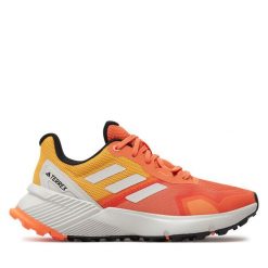 Buty do biegania adidas. Brązowe buty do biegania adidas, bez wzorów, bez zapięcia, do biegania, adidas terrex. Za 429.99 zł.
