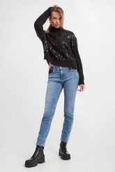 Jeansy damskie ERMANNO FIRENZE. Jeansy Ermanno Firenze, bez wzorów, z jeansu. W wyprzedaży za 1,423.20 zł.