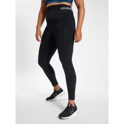 Damskie legginsy bezszwowe Hummel Te Pace Plus. Czarne legginsy Hummel, bez wzorów, sportowe. Za 274.50 zł.