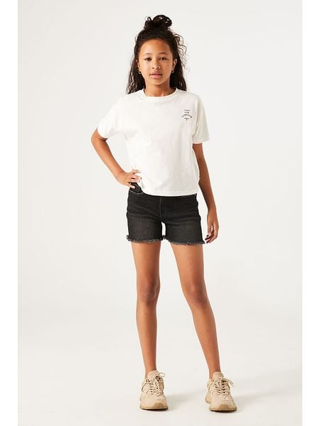 Garcia Szorty dżinsowe w kolorze czarnym rozmiar: 128. Czarne szorty Garcia, bez wzorów, z bawełny, klasyczne. Za 52.79 zł.