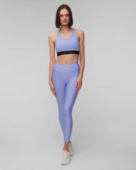 Legginsy Casall Overlap High Waist Tights. Fioletowe legginsy Casall, bez wzorów, eleganckie. Za 249.00 zł.