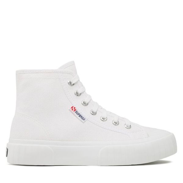 Trampki Superga. Białe trampki Superga, bez wzorów, bez zapięcia. Za 229.99 zł.