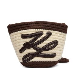 Torebka KARL LAGERFELD. Czarne listonoszki KARL LAGERFELD, bez wzorów, bez dodatków. Za 649.99 zł.