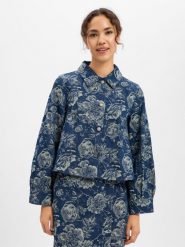 Msch Copenhagen kurtka dżinsowa Kobiety Bawełna niebieski, M. Niebieskie kurtki MSCH Copenhagen, na jesień, m, bez wzorów, z bawełny, bez kaptura. Za 399.95 zł.
