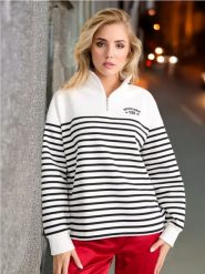 Bluza dresowa - wielobarwny. Bluzy Sinsay, l, bez wzorów, z dresówki, bez kaptura. Za 49.99 zł.