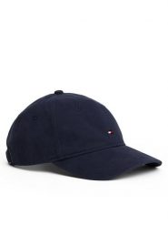 Tommy Hilfiger Czapka z daszkiem Th Flag Soft 6 Panel AW0AW17781 Granatowy. Niebieskie czapki z daszkiem Tommy Hilfiger, bez wzorów, z bawełny. Za 149.99 zł.