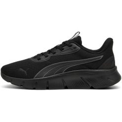 Buty sportowe Puma Flexfocus Lite Modern Black heat Fi. Czarne buty sportowe lifestyle Puma, bez wzorów, z gumy, sportowe, bez zapięcia. Za 182.99 zł.