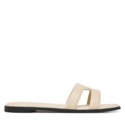 Klapki Tommy Hilfiger. Klapki Tommy Hilfiger, bez wzorów, bez obcasa, bez zapięcia. Za 449.99 zł.