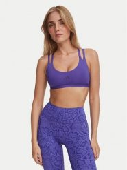 Adidas Biustonosz sportowy Optime Workout Strappy Light Support Bra KS6041 Fioletowy. Fioletowe biustonosze sportowe adidas, bez wzorów, z syntetyku. Za 219.99 zł.