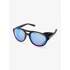 Okulary polaryzacyjne GOG Nanga - matt black/white blue. Czarne okulary przeciwsłoneczne GOG, bez wzorów. Za 359.00 zł.