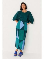 SKFK Spódnica "Sira" w kolorze morskim rozmiar: 36. Niebieskie spódnice SKFK, na co dzień, bez wzorów, maxi, proste. Za 304.99 zł.