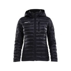 Kurtka damska Craft isolate. Czarne kurtki Craft, bez wzorów, sportowe, bez kaptura. Za 425.50 zł.