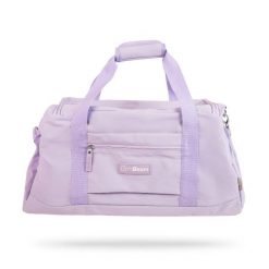 Torba sportowa nylonowa 41,25 l Aura Lavender. Fioletowe torby sportowe GYMBEAM, bez wzorów, z nylonu, na ramię. Za 153.90 zł.