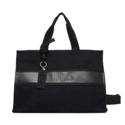 Torebka Liu Jo. Czarne torebki klasyczne Liu Jo, bez wzorów, klasyczne, bez dodatków. Za 499.99 zł.
