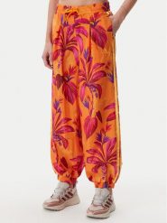 Adidas Spodnie dresowe FARM Premium JD6301 Pomarańczowy Loose Fit. Brązowe spodnie dresowe adidas, bez wzorów, z dresówki. Za 339.99 zł.