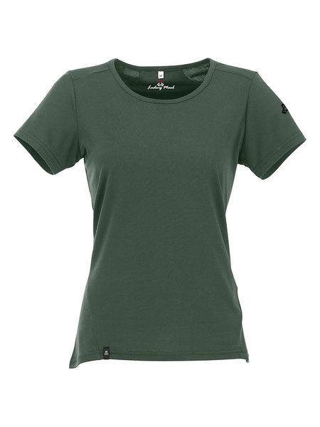 Maul Sport Koszulka funkcyjna "Salamanca" w kolorze zielonym rozmiar: 36. Zielone t-shirty sportowe Maul Sport, bez wzorów, z materiału, bez ramiączek, outdoorowe. Za 104.99 zł.