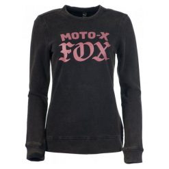 FOX Bluza Damska Moto X Crew S Czarna. Bluzy marki FOX. W wyprzedaży za 164.00 zł.