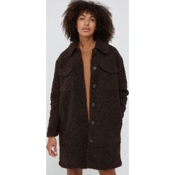 Vero Moda płaszcz damski kolor brązowy przejściowy. Brązowe płaszcze Vero Moda, l, bez wzorów, bez kaptura. W wyprzedaży za 194.99 zł.