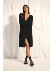 Just Cashmere Kaszmirowy kardigan "Dache" w kolorze czarnym rozmiar: L. Czarne swetry Just Cashmere, l, bez wzorów, z kaszmiru, bez ramiączek. Za 956.99 zł.