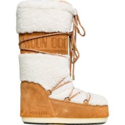 Buty MOON BOOT WOOL Biały|Brązowy. Śniegowce marki Moon Boot. W wyprzedaży za 1,190.00 zł.