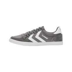 Buty sportowe dla dorosłych Hummel Slimmer stadil. Białe buty treningowe Hummel, bez wzorów, z tkaniny, bez zapięcia, trekkingowe. Za 299.00 zł.
